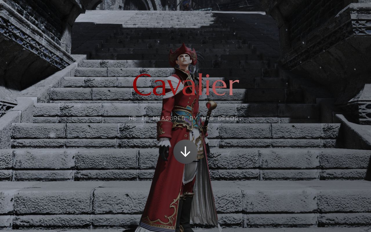 Carrd profile picture for @cavalier
